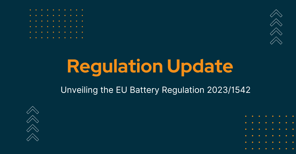 VTC バッテリーが新しい EU バッテリー規制 2023/1542 指令に合格